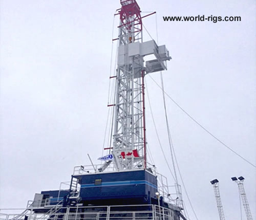 Cantilever Triple 5000 Drilling Rig For Sale